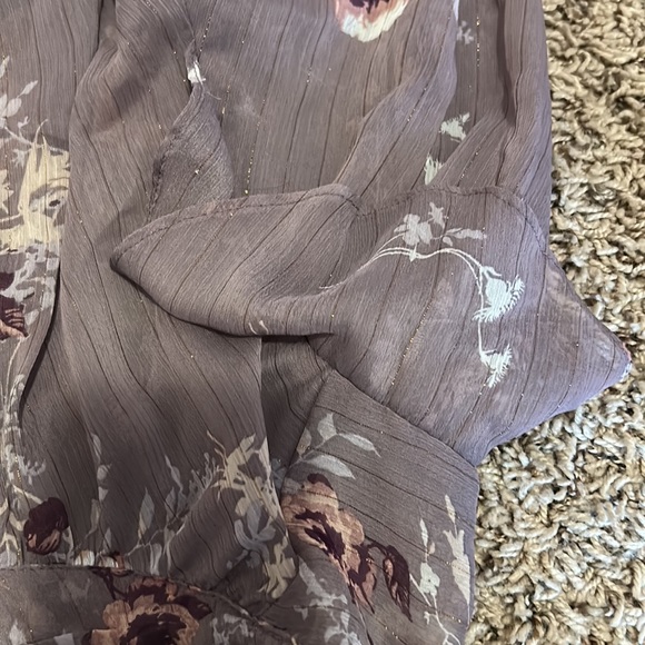 super elegant top with mesh (built in tank top) - Picture 4 of 5